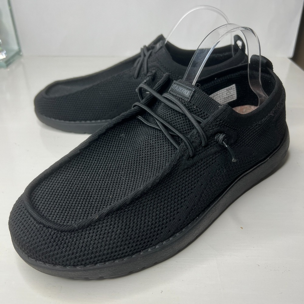 Itazero Men's Slip On Casual Shoes Black Size 10.5
